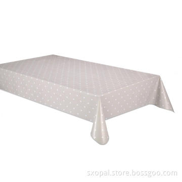 Wholesale Household Waterproof Checked Tablecloth
